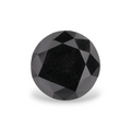 GIA 1.05 Carat Natural Fancy Black Round Diamond SE-5463GN