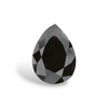 GIA 1.23 Carat Natural Fancy Black Pear Diamond SE-5466GN