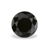GIA 3.59 Carat Natural Fancy Black Round Diamond SE-5471GN