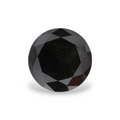 GIA 0.93 Carat Natural Fancy Black Round Diamond SE-5484GN