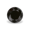 GIA 1.31 Carat Natural Fancy Black Round Diamond SE-5485GN