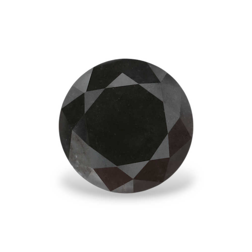 GIA 1.26 Carat Natural Fancy Gray Round Diamond SE-5486GN
