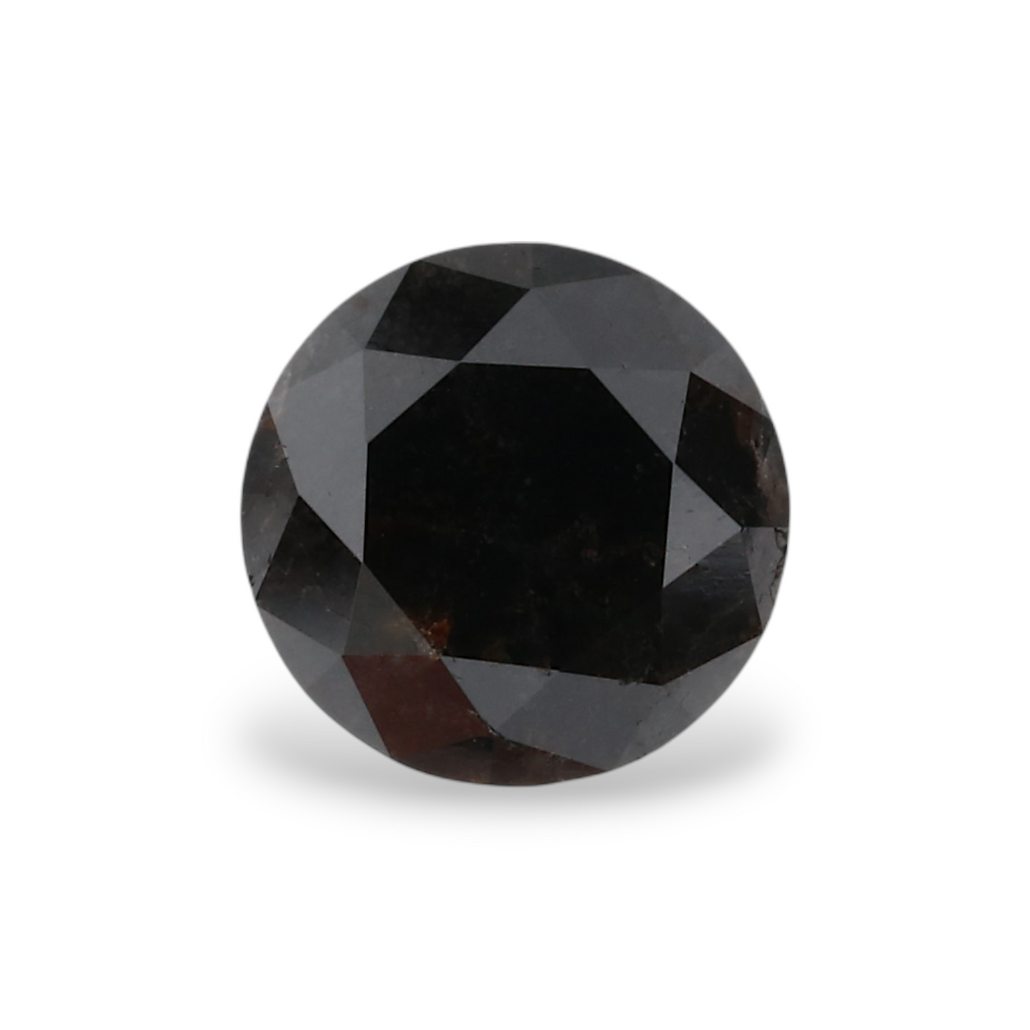 GIA 0.97 Carat Natural Fancy Black Round Diamond SE-5517GN