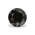 GIA 1.45 Carat Natural Fancy Black Round Diamond SE-5533GN