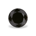GIA 2.21 Carat Natural Fancy Black Round Diamond SE-5548GN