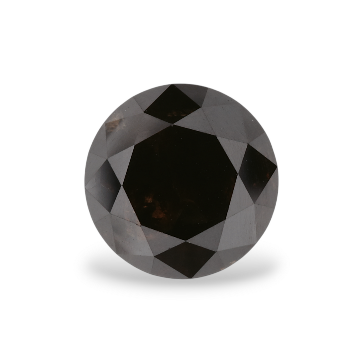 GIA 2.27 Carat Natural Fancy Black Round Diamond SE-5552GN