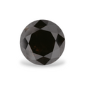 GIA 2.27 Carat Natural Fancy Black Round Diamond SE-5552GN