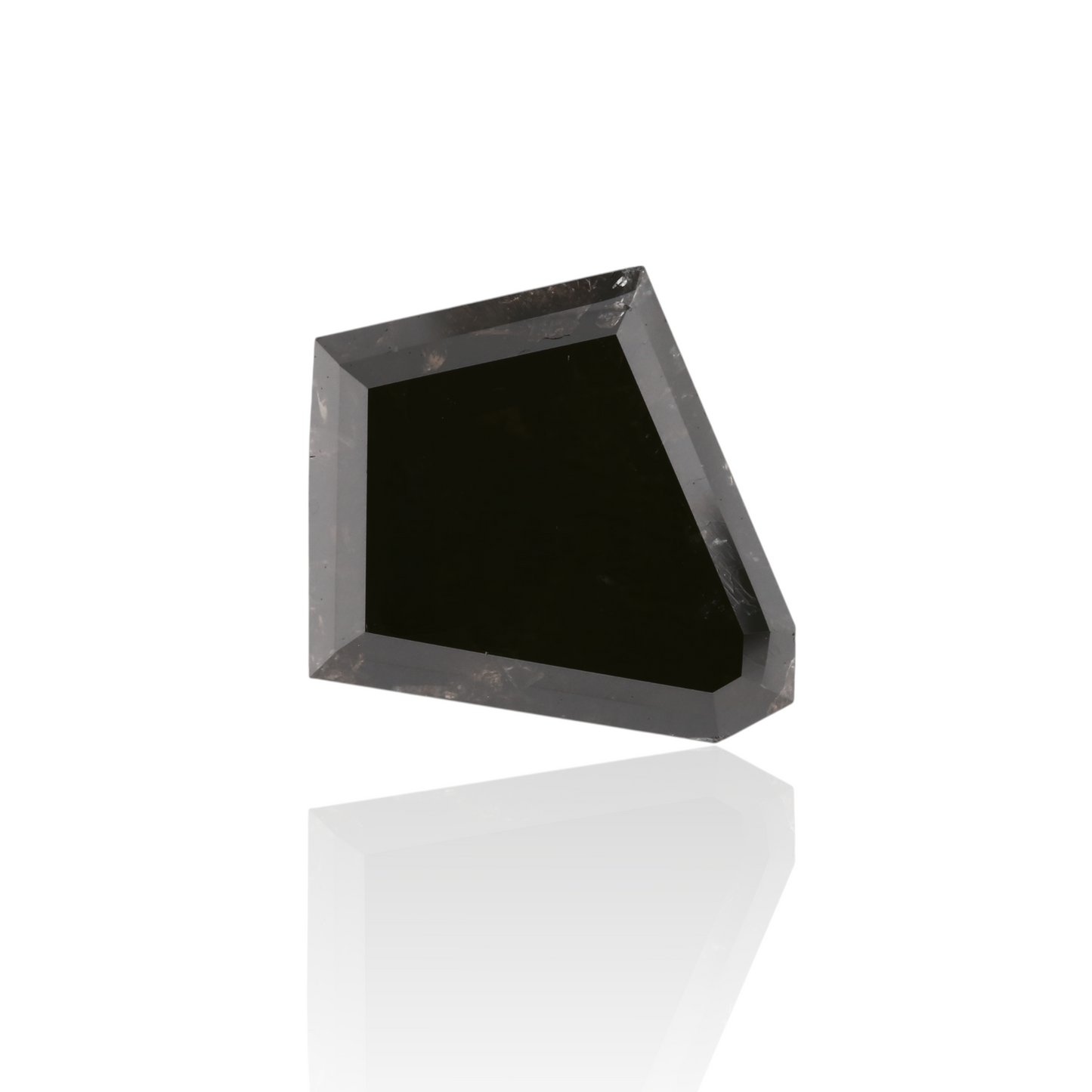 GIA 5.32 Carat Natural Fancy Black Kite Diamond SE-5567GN