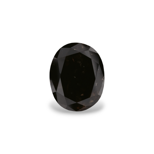GIA 4.37 Carat Natural Fancy Brown Oval Diamond SE-5582GN