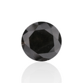 GIA 6.20 Carat Natural Fancy Black Round Diamond SE-5584GN