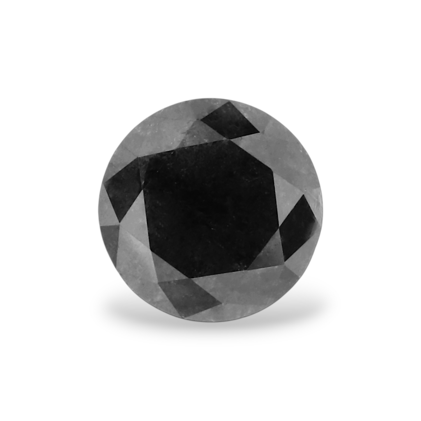 GIA 0.95 Carat Natural Fancy Black Round Diamond SE-5611GN