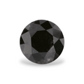 GIA 0.84 Carat Natural Fancy Black Round Diamond SE-5615GN