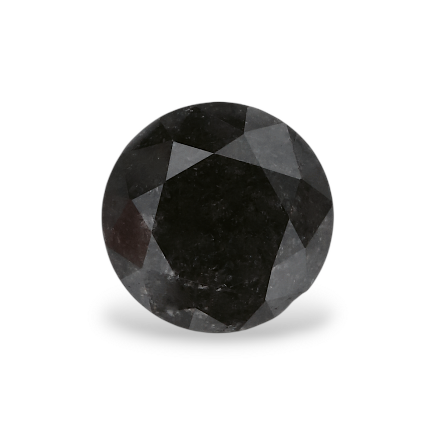 GIA 1.06 Carat Natural Fancy Black Round Diamond SE-5622GN