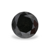 GIA 0.97 Carat Natural Fancy Black Round Diamond SE-5639GN