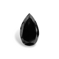 GIA 7.45 Carat Natural Fancy Black Pear Diamond SE-5651GN