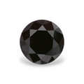 GIA 0.69 Carat Natural Fancy Black Round Diamond SE-5677GN