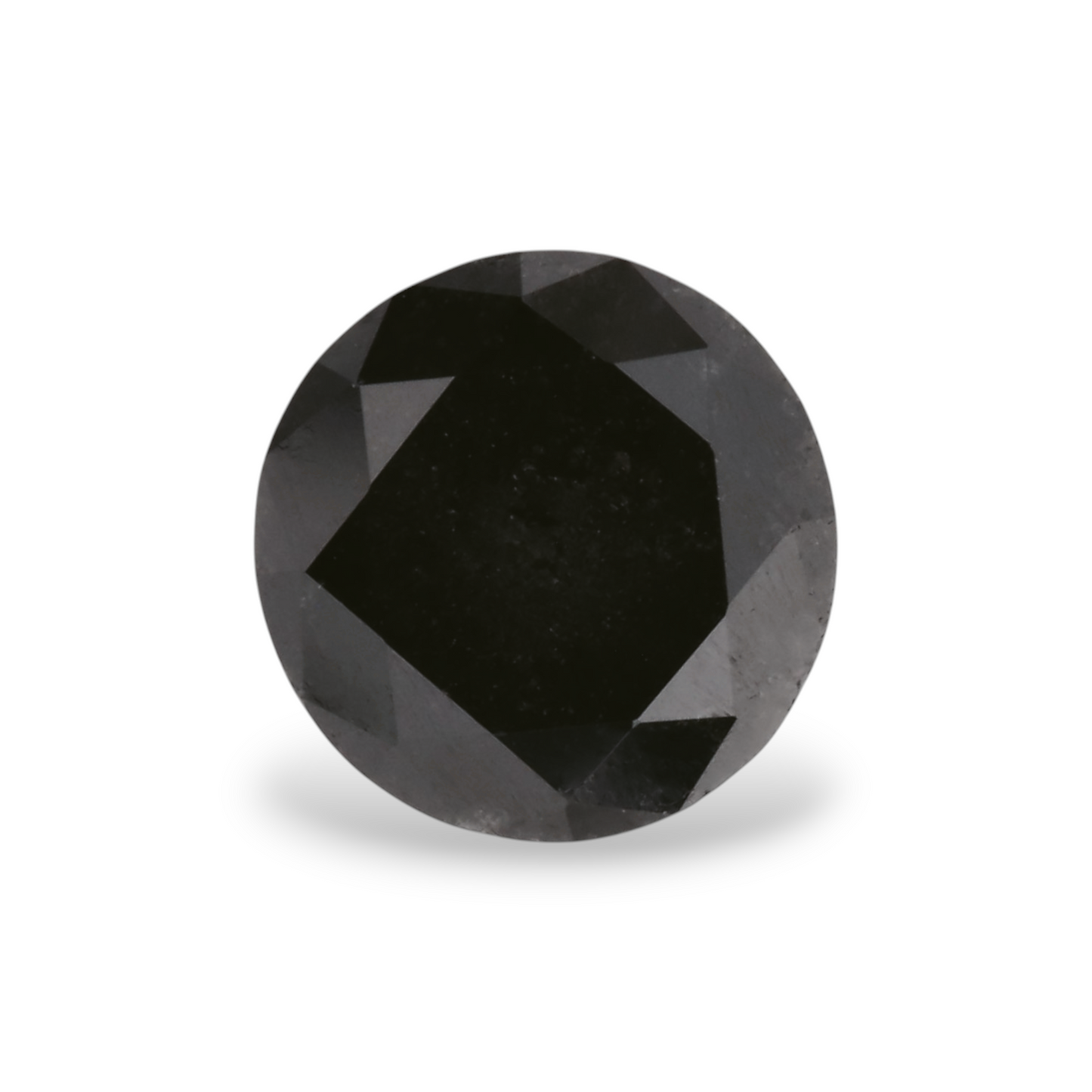 GIA 0.83 Carat Natural Fancy Black Round Diamond SE-5679GN