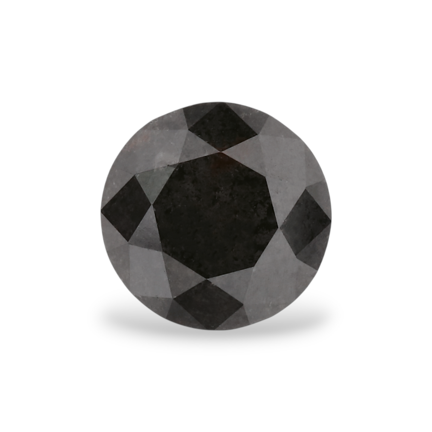 GIA 0.94 Carat Natural Fancy Black Round Diamond SE-5681GN