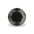 GIA 0.92 Carat Natural Fancy Black Round Diamond SE-5717GN