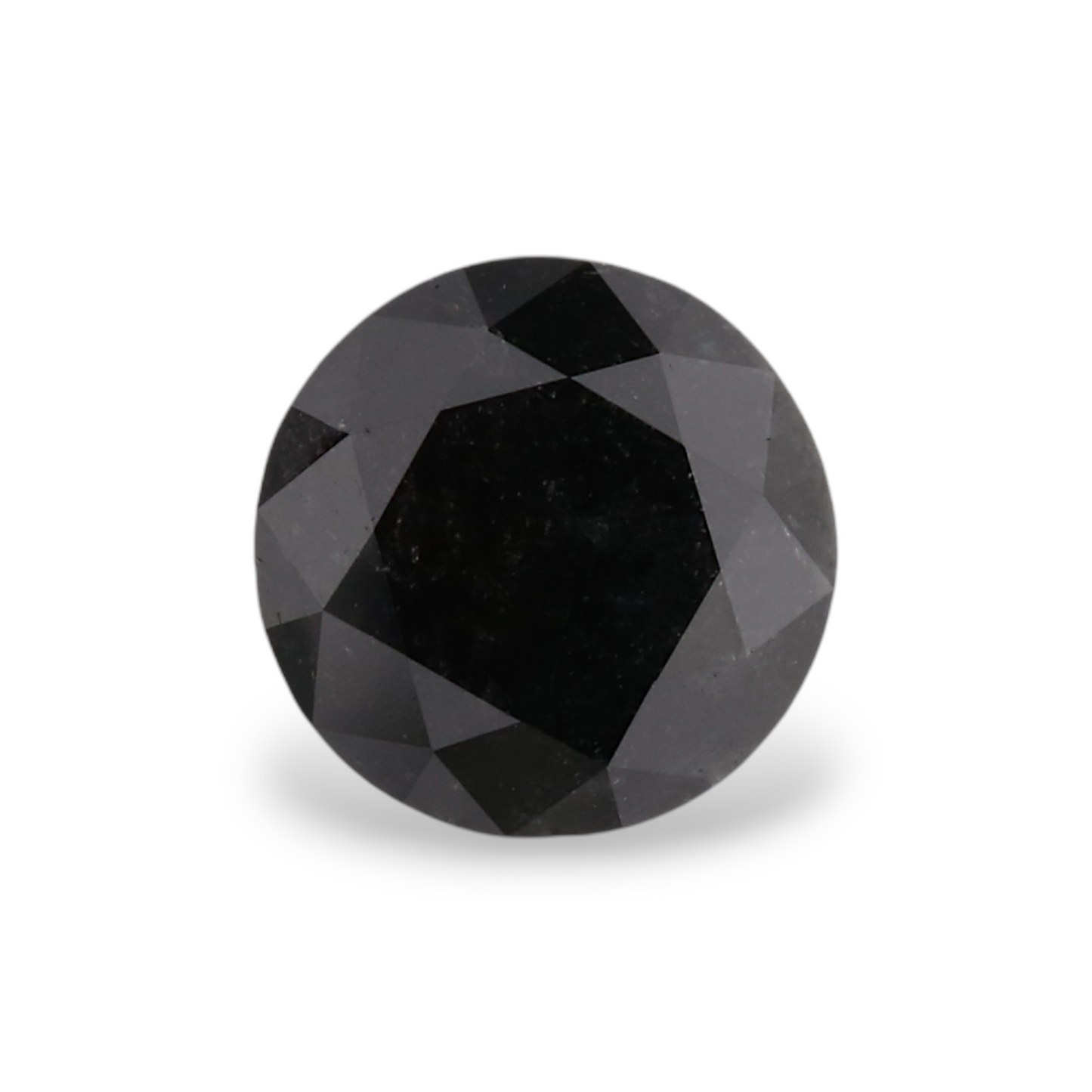 GIA 1.07 Carat Natural Fancy Black Round Diamond SE-5720GN