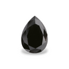 GIA 1.58 Carat Natural Fancy Black Pear Diamond SE-5726GN