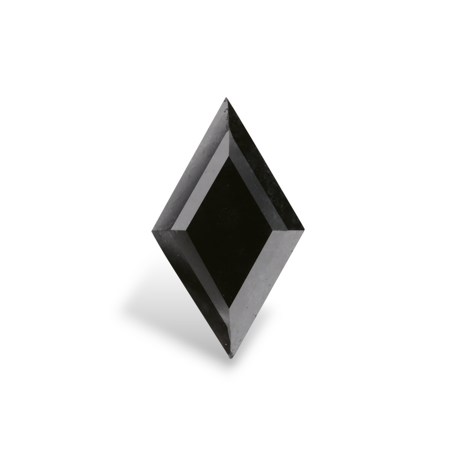 GIA 2.64 Carat Natural Fancy Black Lozenge Diamond SE-5729GN
