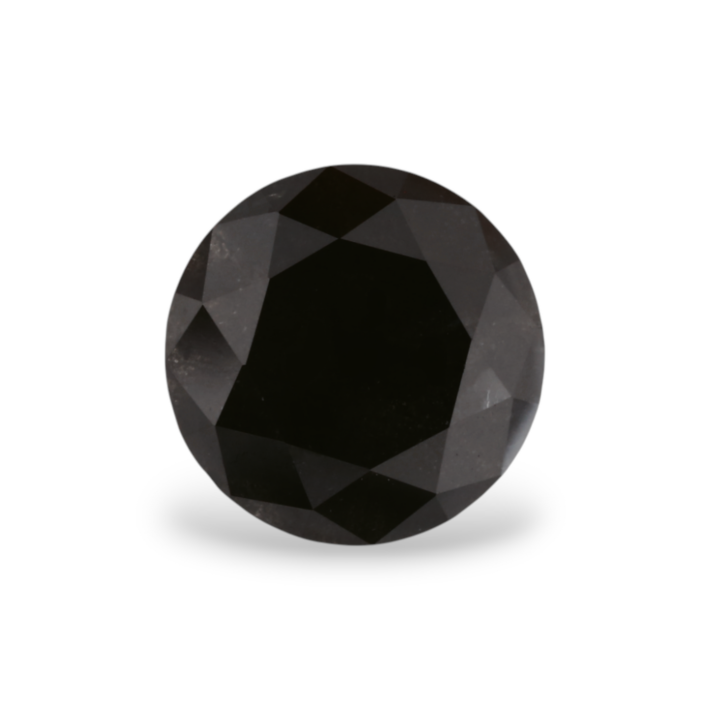 GIA 1.93 Carat Natural Fancy Black Round Diamond SE-5826GN