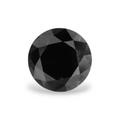 GIA 0.52 Carat Natural Fancy Black Round Diamond SE-5927GN