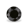 GIA 1.43 Carat Natural Fancy Black Round Diamond SE-5933GN