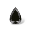 GIA 2.74 Carat Natural Fancy Black Pear Diamond SE-6054GN