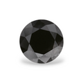 GIA 0.58 Carat Natural Fancy Black Round Diamond SE-6057GN