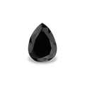 GIA 3.07 Carat Natural Fancy Black Pear Diamond SE-6076GN