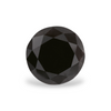 GIA 1.26 Carat Natural Fancy Black Round Diamond SE-6079GN