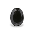 GIA 0.54 Carat Natural Fancy Black Oval Diamond SE-6082GN