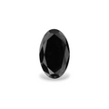 GIA 4.58 Carat Natural Fancy Black Oval Diamond SE-6400GN