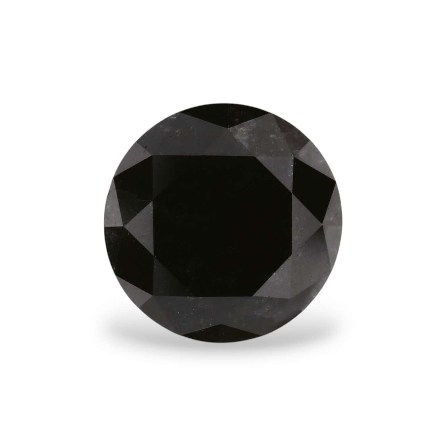 GIA 1.92 Carat Natural Fancy Black Round Diamond SE-6405GN