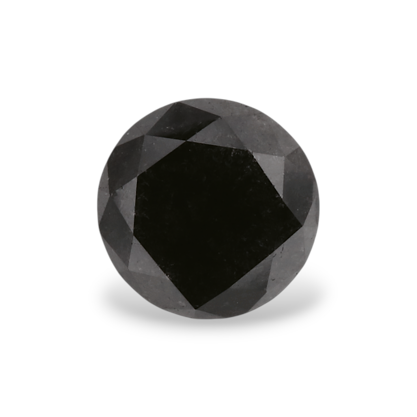 GIA 1.05 Carat Natural Fancy Black Round Diamond SE-6532GN