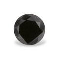 GIA 1.05 Carat Natural Fancy Black Round Diamond SE-6532GN