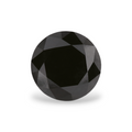 GIA 1.61 Carat Natural Fancy Black Round Diamond SE-6536GN