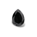 GIA 2.94 Carat Natural Fancy Black Pear Diamond SE-6541GN