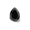 GIA 2.94 Carat Natural Fancy Black Pear Diamond SE-6541GN
