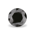 GIA 1.02 Carat Natural Fancy Black Round Diamond SE-6578GN
