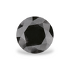 GIA 1.02 Carat Natural Fancy Black Round Diamond SE-6578GN
