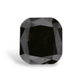 GIA 0.88 Carat Natural Fancy Black Cushion Diamond SE-6583GN
