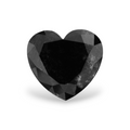 GIA 1.80 Carat Natural Fancy Black Heart Diamond SE-6585GN