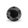 GIA 1.53 Carat Natural Fancy Black Round Diamond SE-6590GN