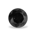 GIA 1.40 Carat Natural Fancy Black Round Diamond SE-6594GN