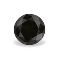 GIA 1.08 Carat Natural Fancy Black Round Diamond SE-6597GN