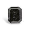 GIA 0.71 Carat Natural Fancy Black Emerald Diamond SE-6609GN