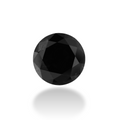GIA 3.38 Carat Natural Fancy Black Round Diamond SE-6611GN